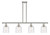 manufacturer_finish:Polished Nickel|manufacturer_glass:Seedy|light_output:220.00lm|color_temperature:2200K|cri:99