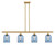 manufacturer_finish:Satin Gold|manufacturer_glass:Blue|light_output:220.00lm|color_temperature:2200K|cri:99