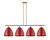 manufacturer_finish:Satin Gold|manufacturer_glass:Red|light_output:220.00lm|color_temperature:2200K|cri:99