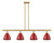 manufacturer_finish:Satin Gold|manufacturer_glass:Red|light_output:220.00lm|color_temperature:2200K|cri:99