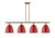 manufacturer_finish:Brushed Brass|manufacturer_glass:Red|light_output:220.00lm|color_temperature:2200K|cri:99