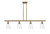 Innovations - 516-4I-BB-G394-LED - LED Island Pendant - Ballston - Brushed Brass
