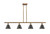 Innovations - 516-4I-BB-M8 - Four Light Island Pendant - Ballston - Brushed Brass