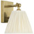 manufacturer_finish:Soft Brass|manufacturer_glass:2.75 x 6 x 5 Silk Pleated