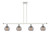 Innovations - 516-4I-WPC-G1213-6SM - Four Light Island Pendant - Ballston - White Polished Chrome