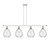 Innovations - 516-4I-WPC-G372-LED - LED Island Pendant - Ballston - White Polished Chrome
