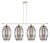 Innovations - 516-4I-WPC-G557-10SM - Four Light Island Pendant - Ballston - White Polished Chrome