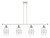 Innovations - 516-4I-WPC-G557-6CL - Four Light Island Pendant - Ballston - White Polished Chrome