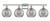 manufacturer_finish:Polished Nickel/Unspecified|manufacturer_glass:Light Smoke Deco Swirl|blade_span:Unspecified|light_source:LED|light_output:220.00lm|color_temperature:2200K|cri:99|voltage:120.00V|fan_control:Unspecified|crystal:Unspecified
