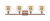 Ballston Four Light Bath Vanity (516-4W-AC-G128-6)