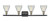 Ballston Four Light Bath Vanity (516-4W-BAB-G275)