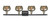 Ballston Four Light Bath Vanity (516-4W-BAB-G96)