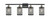 Innovations - 516-4W-BAB-M18-BK - LED Bath Vanity - Downtown Urban - Black Antique Brass