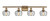 Innovations - 516-4W-BB-G92 - Four Light Bath Vanity - Ballston - Brushed Brass