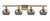 Innovations - 516-4W-BB-G93 - Four Light Bath Vanity - Ballston - Brushed Brass