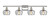 Innovations - 516-4W-PN-G92-LED - LED Bath Vanity - Ballston - Polished Nickel