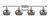 Innovations - 516-4W-PN-G93-LED - LED Bath Vanity - Ballston - Polished Nickel