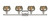 Ballston Four Light Bath Vanity (516-4W-PN-G96)