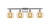 Innovations - 516-4W-SN-G128-8 - Four Light Bath Vanity - Ballston - Brushed Satin Nickel