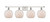 Innovations - 516-4W-WPC-G121-8RW - Four Light Bath Vanity - Ballston - White Polished Chrome