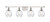 Innovations - 516-4W-WPC-G362 - Four Light Bath Vanity - Ballston - White Polished Chrome
