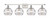 Innovations - 516-4W-WPC-G556-8CL - Four Light Bath Vanity - Ballston - White Polished Chrome