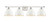 Innovations - 516-4W-WPC-M14-W - Four Light Bath Vanity - Ballston - White Polished Chrome