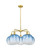 Innovations - 516-5CR-SG-G481-10SB - Five Light Chandelier - Ballston - Satin Gold