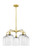 Innovations - 516-5CR-SG-G559-8CL - Five Light Chandelier - Ballston - Satin Gold