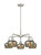 Innovations - 516-5CR-SN-G96 - Five Light Chandelier - Ballston - Satin Nickel