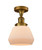 manufacturer_finish:Brushed Brass|manufacturer_glass:Matte White|light_output:220.00lm|color_temperature:2200K|cri:99