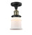 manufacturer_finish:Black Antique Brass|manufacturer_glass:Matte White|light_output:220.00lm|color_temperature:2200K|cri:99