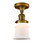 manufacturer_finish:Brushed Brass|manufacturer_glass:Matte White|light_output:220.00lm|color_temperature:2200K|cri:99