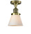 manufacturer_finish:Antique Brass|manufacturer_glass:Matte White|light_output:220.00lm|color_temperature:2200K|cri:99