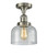 manufacturer_finish:Brushed Satin Nickel|manufacturer_glass:Seedy|light_output:220.00lm|color_temperature:2200K|cri:99