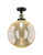 Innovations - 517-1CH-BAB-G208-12 - One Light Semi-Flush Mount - Franklin Restoration - Black Antique Brass