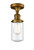 Innovations - 517-1CH-BB-G314 - One Light Semi-Flush Mount - Franklin Restoration - Brushed Brass