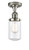 Innovations - 517-1CH-PN-G312 - One Light Semi-Flush Mount - Franklin Restoration - Polished Nickel