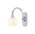 manufacturer_finish:Polished Chrome|manufacturer_glass:White Venetian|light_output:Unspecified|color_temperature:Unspecified|cri:Unspecified