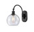 manufacturer_finish:Matte Black|manufacturer_glass:Seedy|light_output:600.00lm|color_temperature:2700K|cri:82