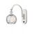 Innovations - 518-1W-WPC-G1215-6 - One Light Wall Sconce - Ballston - White Polished Chrome