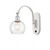 Innovations - 518-1W-WPC-G122-6 - One Light Wall Sconce - Ballston - White Polished Chrome