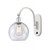 Innovations - 518-1W-WPC-G124-8-LED - LED Wall Sconce - Ballston - White Polished Chrome