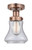Innovations - 616-1F-AC-G194 - One Light Semi-Flush Mount - Edison - Antique Copper