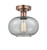 Innovations - 616-1F-AC-G247 - One Light Flush Mount - Edison - Antique Copper