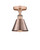 Innovations - 616-1F-AC-M8-AC - One Light Semi-Flush Mount - Edison - Antique Copper