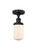 Innovations - 616-1F-BK-G311 - One Light Semi-Flush Mount - Edison - Matte Black