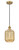 Innovations - 616-1P-BB-G460-7ME - One Light Mini Pendant - Edison - Brushed Brass