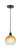 Innovations - 616-1P-BK-G483-8AM - One Light Mini Pendant - Edison - Matte Black