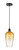 Innovations - 616-1P-BK-G484-7AM - One Light Mini Pendant - Edison - Matte Black